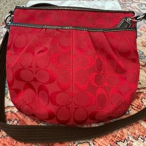 Coach Red Crossbody Bag